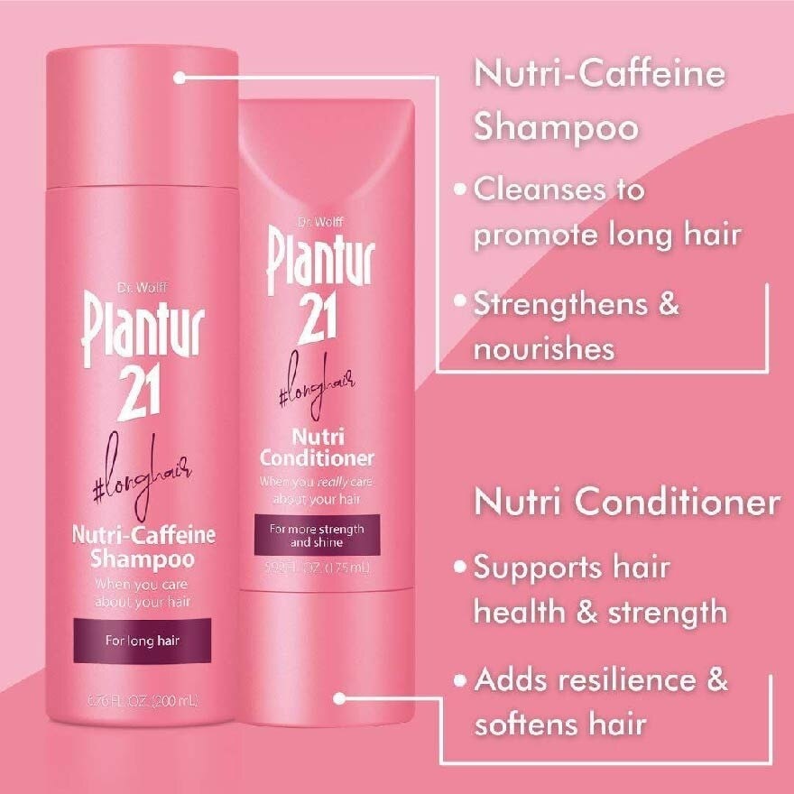 Nutri Caffeine Conditioner For Long Hair (Helps To Improve Strength And Shine) 175ml