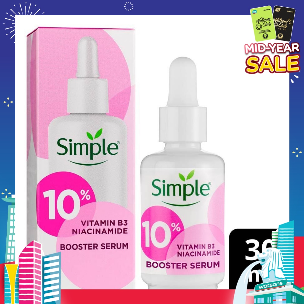 Booster Serum 10% Niacinamide (Vitamin B3) Deeply Hydrates And Softens Even Dry Skin 30ml
