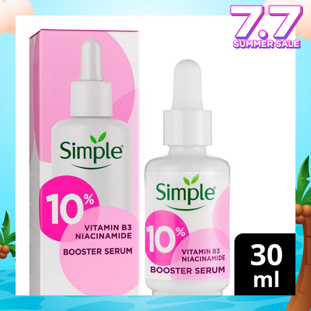 Booster Serum 10% Niacinamide (Vitamin B3) Deeply Hydrates And Softens Even Dry Skin 30ml