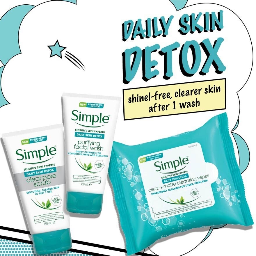 Daily Skin Detox Purifying Face Wash (For Healthy Looking, Smooth And Clear Skin) 150ml