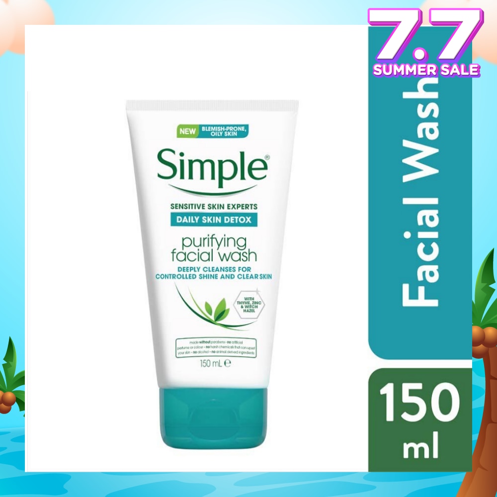 Daily Skin Detox Purifying Face Wash (For Healthy Looking, Smooth And Clear Skin) 150ml