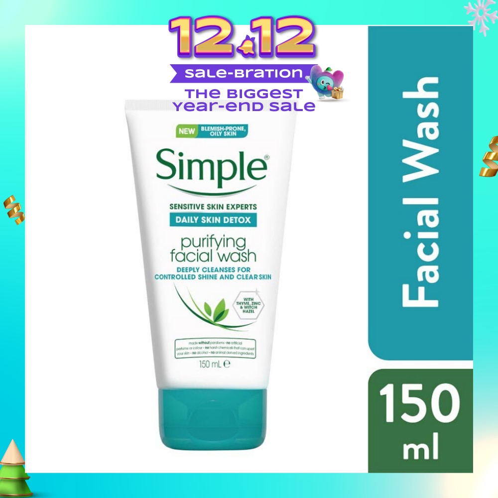 Daily Skin Detox Purifying Face Wash (For Healthy Looking, Smooth And Clear Skin) 150ml