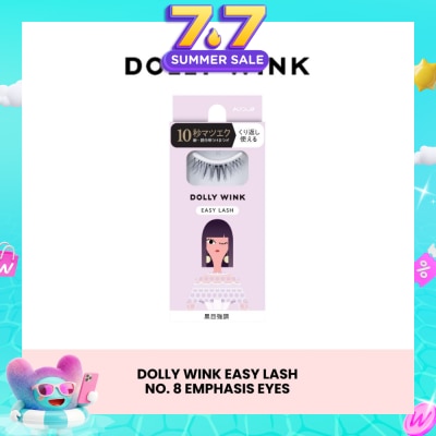 DOLLY WINK - Easy Lash 08 Emphasis Eyes (Center Lash) 1 Pair