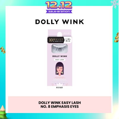 DOLLY WINK Easy Lash 08 Emphasis Eyes (Center Lash) 1 Pair