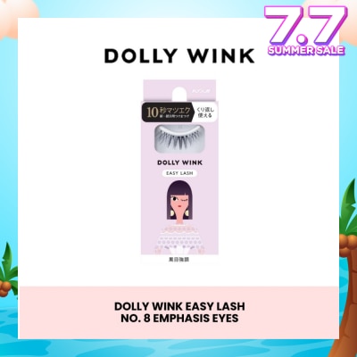 DOLLY WINK Easy Lash 08 Emphasis Eyes (Center Lash) 1 Pair