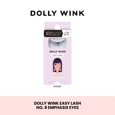 DOLLY WINK Easy Lash 08 Emphasis Eyes (Center Lash) 1 Pair