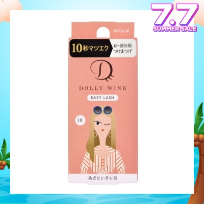 DOLLY WINK Easy Lash 10 Doe Eyes (Tail Lash) 1 Pair