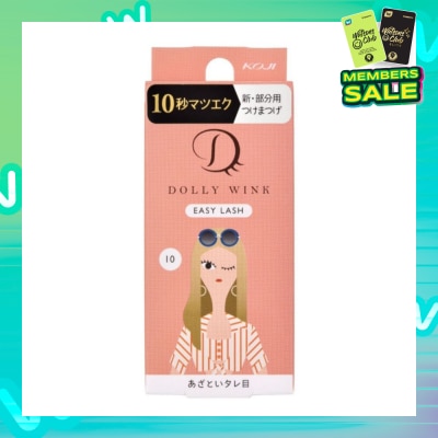 DOLLY WINK Easy Lash 10 Doe Eyes (Tail Lash) 1 Pair