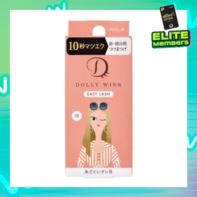 DOLLY WINK Easy Lash 10 Doe Eyes (Tail Lash) 1 Pair