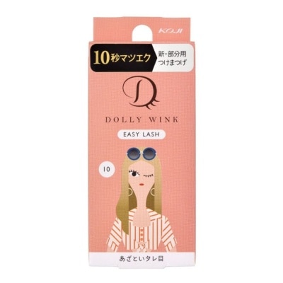 DOLLY WINK Easy Lash 10 Doe Eyes (Tail Lash) 1 Pair