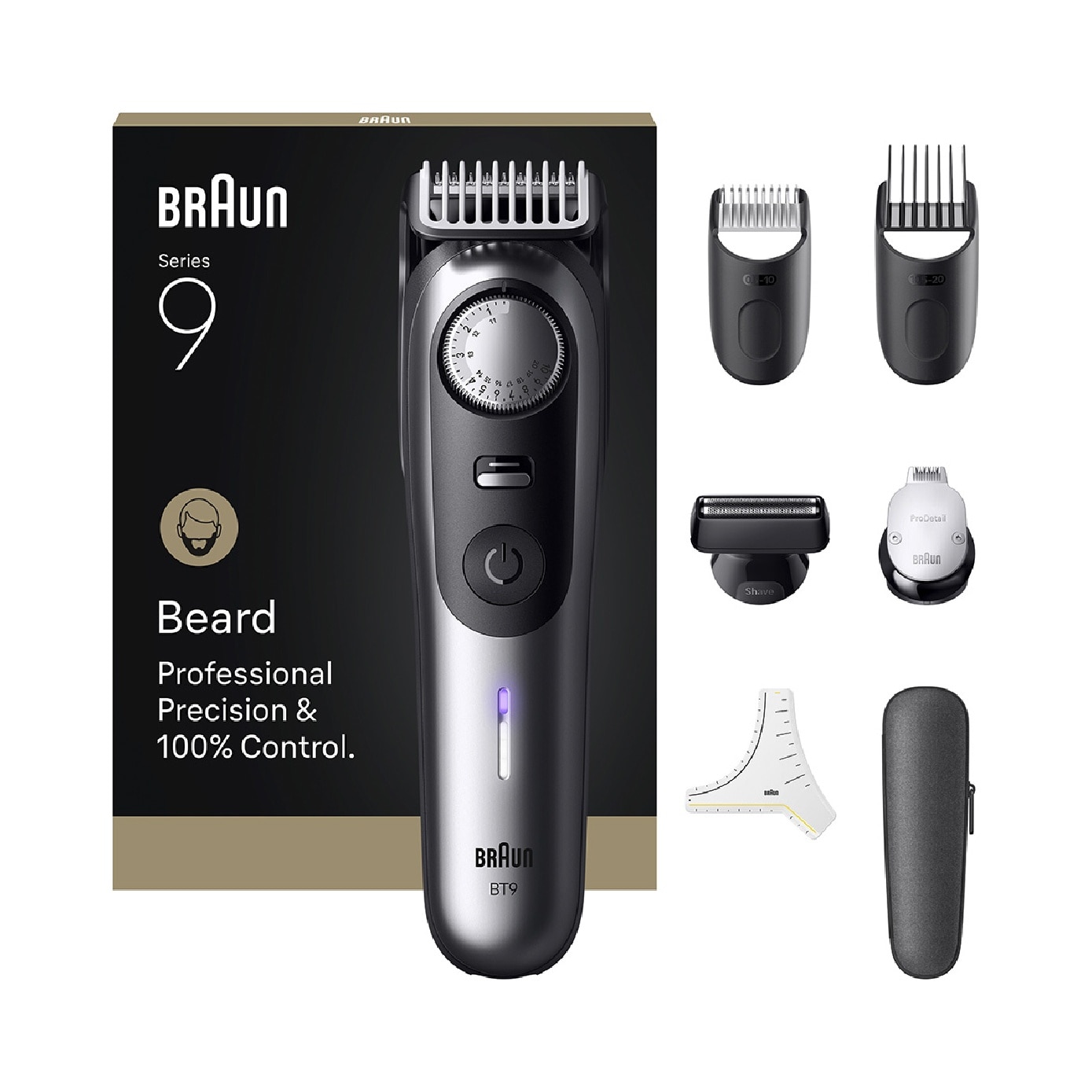 Series 9 BT 9520 Beard Trimmer Professional with ProBlade 1s