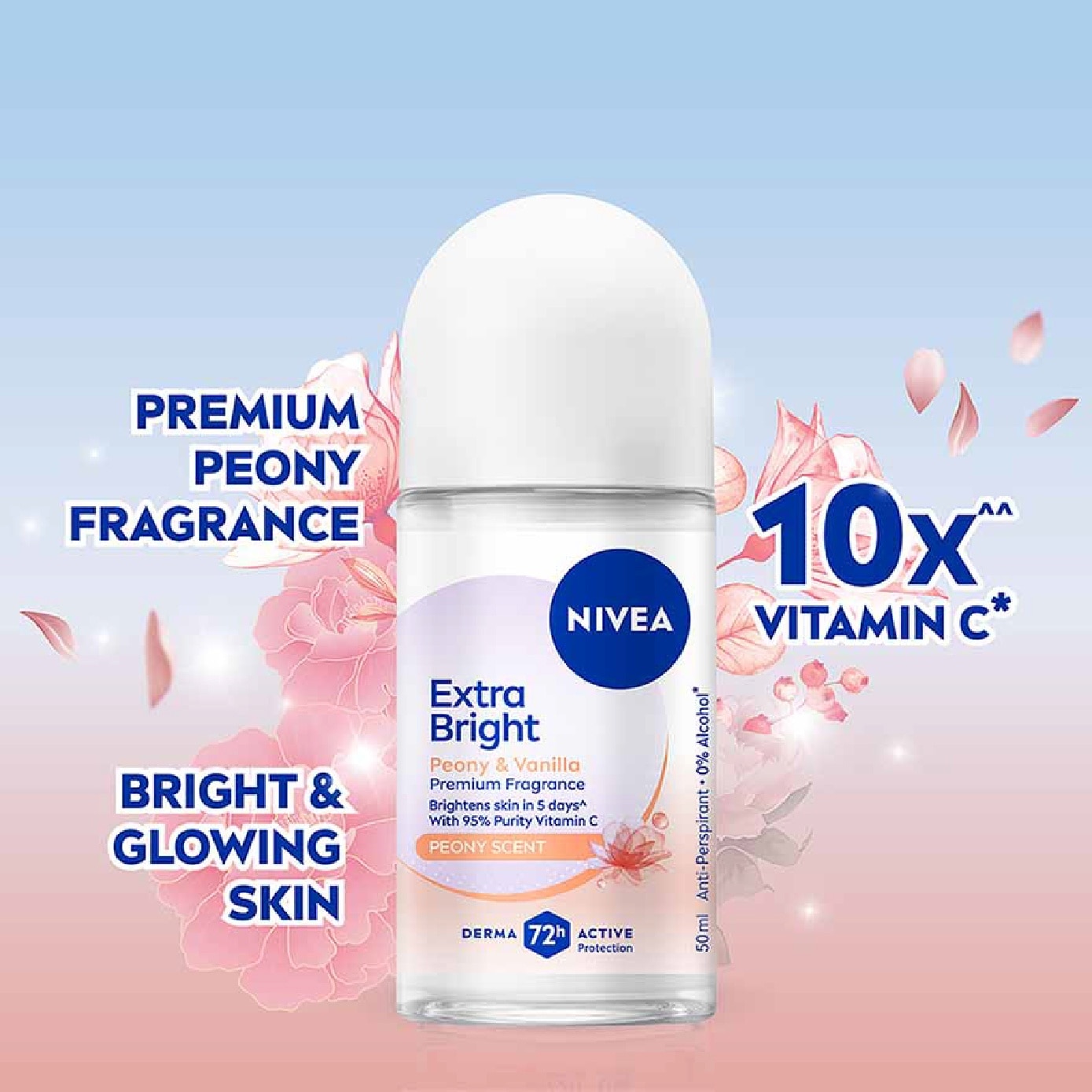 Velvet Romance RO (Contains With 10X Vitamin C For Bright And Silky Smooth Underarms And Lasting Premium Perfumed Fragrance) 50ml