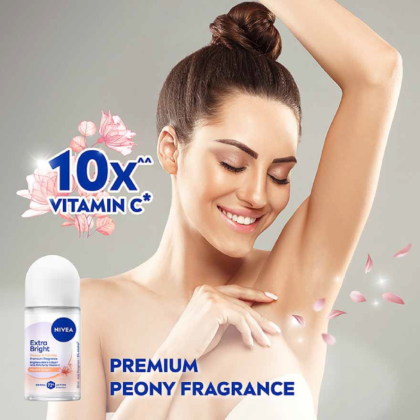 Velvet Romance RO (Contains With 10X Vitamin C For Bright And Silky Smooth Underarms And Lasting Premium Perfumed Fragrance) 50ml