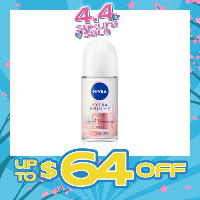 NIVEA - Velvet Romance RO (Contains With 10X Vitamin C For Bright And Silky Smooth Underarms And Lasting Premium Perfumed Fragrance) 50ml