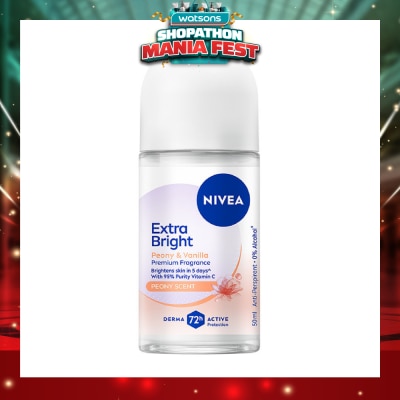 NIVEA - Velvet Romance RO (Contains With 10X Vitamin C For Bright And Silky Smooth Underarms And Lasting Premium Perfumed Fragrance) 50ml