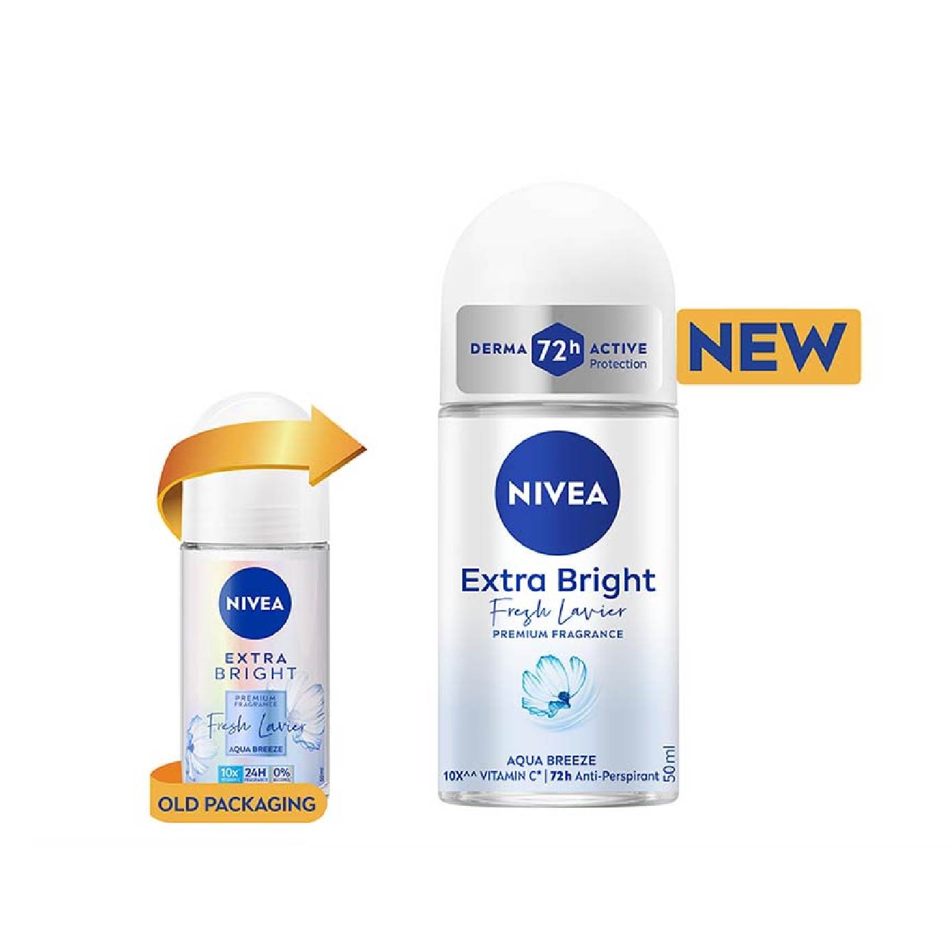 Deodorant Extra Bright Fresh Lavier Roll-On 50ml image