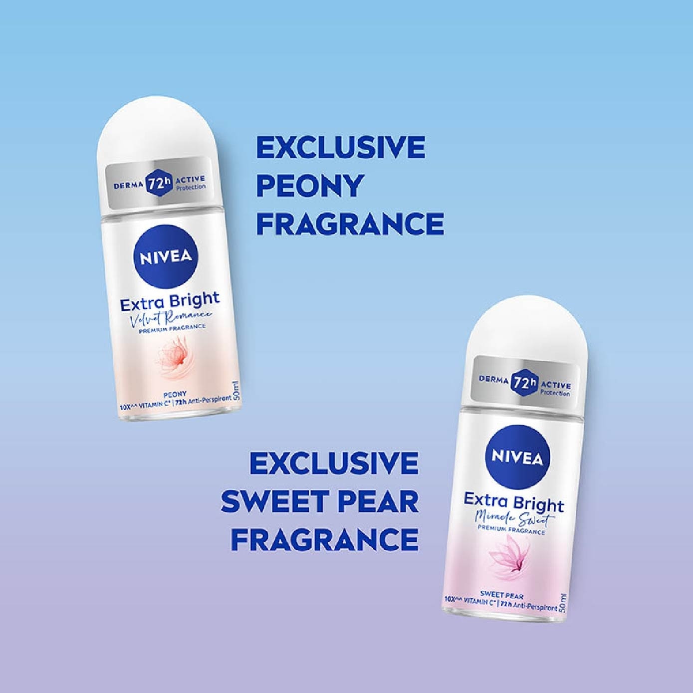 Deodorant Extra Bright Fresh Lavier Roll-On 50ml image
