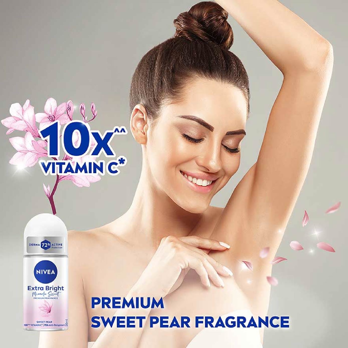 Miracle Sweet RO (Contains With 10X Vitamin C For Bright And Silky Smooth Underarms And Lasting Premium Perfumed Fragrance) 50ml