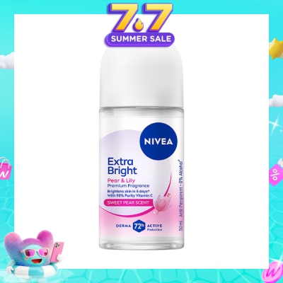 NIVEA - Miracle Sweet RO (Contains With 10X Vitamin C For Bright And Silky Smooth Underarms And Lasting Premium Perfumed Fragrance) 50ml