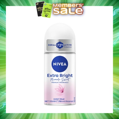 NIVEA - Miracle Sweet RO (Contains With 10X Vitamin C For Bright And Silky Smooth Underarms And Lasting Premium Perfumed Fragrance) 50ml