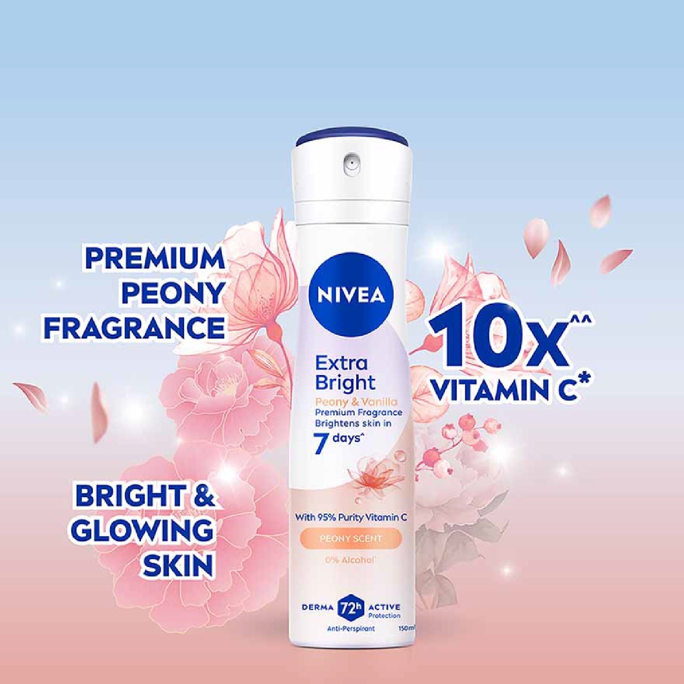 Velvet Romance Spray (Contains With 10X Vitamin C For Bright And Silky Smooth Underarms And Lasting Premium Perfumed Fragrance) 150ml