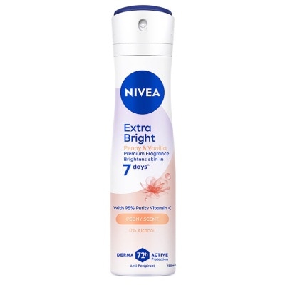NIVEA - Velvet Romance Spray (Contains With 10X Vitamin C For Bright And Silky Smooth Underarms And Lasting Premium Perfumed Fragrance) 150ml