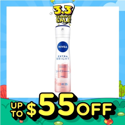 NIVEA Velvet Romance Spray (Contains With 10X Vitamin C For Bright And Silky Smooth Underarms And Lasting Premium Perfumed Fragrance) 150ml