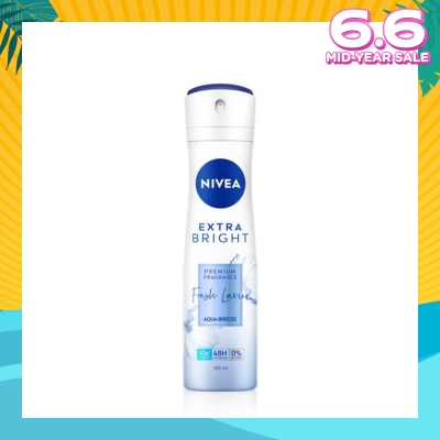 NIVEA Fresh Lavier Spray (Contains With 10X Vitamin C For Bright And Silky Smooth Underarms And Lasting Premium Perfumed Fragrance) 150ml