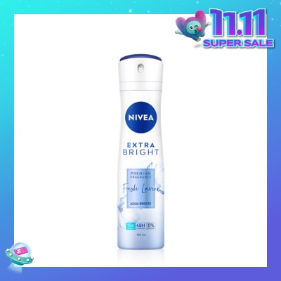 NIVEA Fresh Lavier Spray (Contains With 10X Vitamin C For Bright And Silky Smooth Underarms And Lasting Premium Perfumed Fragrance) 150ml