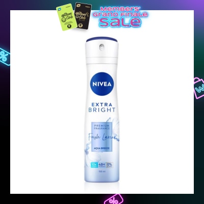 NIVEA Fresh Lavier Spray (Contains With 10X Vitamin C For Bright And Silky Smooth Underarms And Lasting Premium Perfumed Fragrance) 150ml