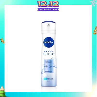 NIVEA Fresh Lavier Spray (Contains With 10X Vitamin C For Bright And Silky Smooth Underarms And Lasting Premium Perfumed Fragrance) 150ml