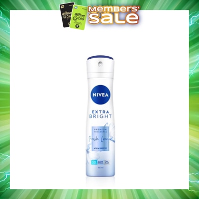 NIVEA - Fresh Lavier Spray (Contains With 10X Vitamin C For Bright And Silky Smooth Underarms And Lasting Premium Perfumed Fragrance) 150ml