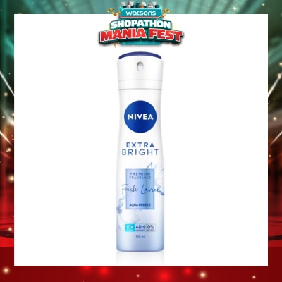 NIVEA - Fresh Lavier Spray (Contains With 10X Vitamin C For Bright And Silky Smooth Underarms And Lasting Premium Perfumed Fragrance) 150ml
