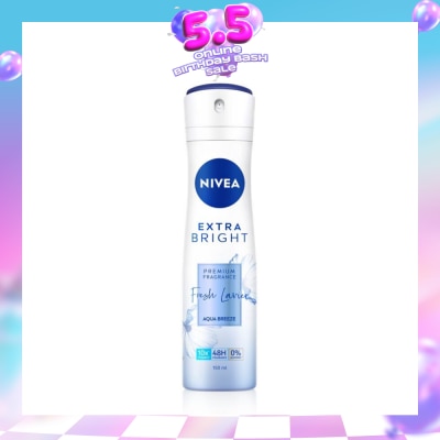 NIVEA - Fresh Lavier Spray (Contains With 10X Vitamin C For Bright And Silky Smooth Underarms And Lasting Premium Perfumed Fragrance) 150ml