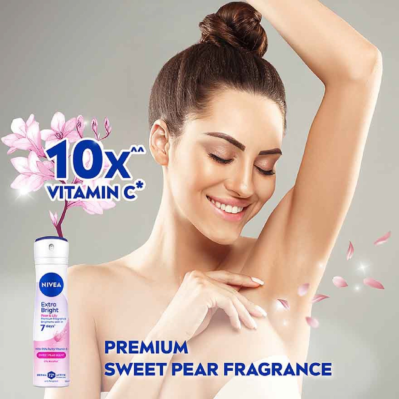 Miracle Sweet Spray (Contains With 10X Vitamin C For Bright And Silky Smooth Underarms And Lasting Premium Perfumed Fragrance) 150ml