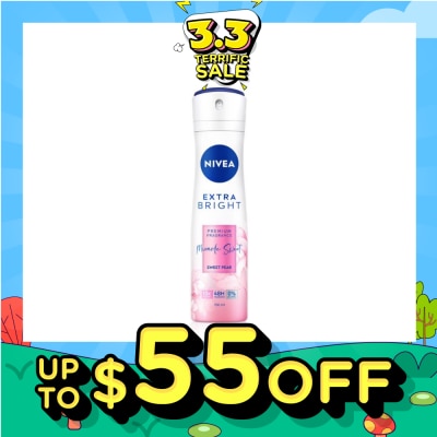 NIVEA Miracle Sweet Spray (Contains With 10X Vitamin C For Bright And Silky Smooth Underarms And Lasting Premium Perfumed Fragrance) 150ml