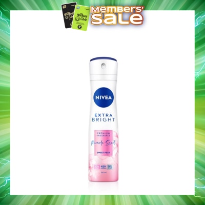 NIVEA - Miracle Sweet Spray (Contains With 10X Vitamin C For Bright And Silky Smooth Underarms And Lasting Premium Perfumed Fragrance) 150ml