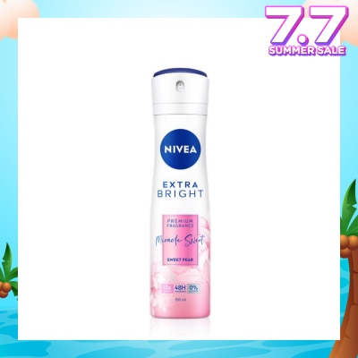 NIVEA Miracle Sweet Spray (Contains With 10X Vitamin C For Bright And Silky Smooth Underarms And Lasting Premium Perfumed Fragrance) 150ml
