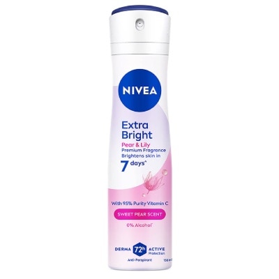 NIVEA - Miracle Sweet Spray (Contains With 10X Vitamin C For Bright And Silky Smooth Underarms And Lasting Premium Perfumed Fragrance) 150ml