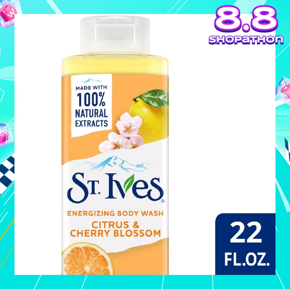 Energizing Body Wash Citrus & Cherry Blossom (100% Natural Citrus And Cherry Blossom Extracts) 650ml