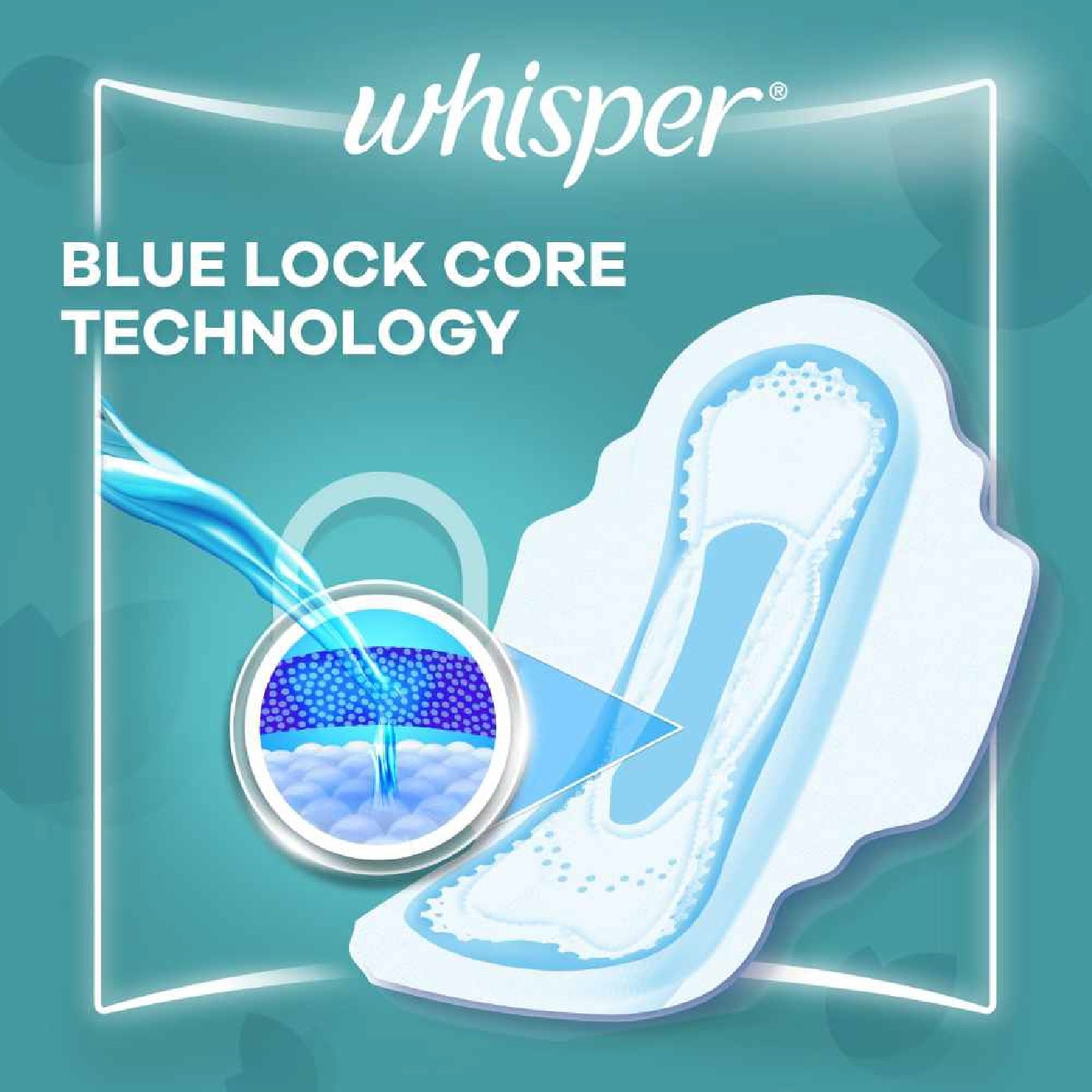 Long Protect Heavy and Overnight Flow with Wings Sanitary Pad 28cm 32s