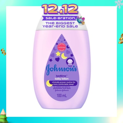 JOHNSON'S Baby Baby Bedtime Calming Lotion With Naturalcalm Aroma Jasmine And Lily 100ml