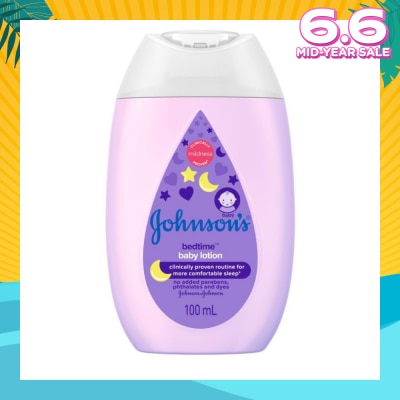 JOHNSON'S Baby Baby Bedtime Calming Lotion With Naturalcalm Aroma Jasmine And Lily 100ml