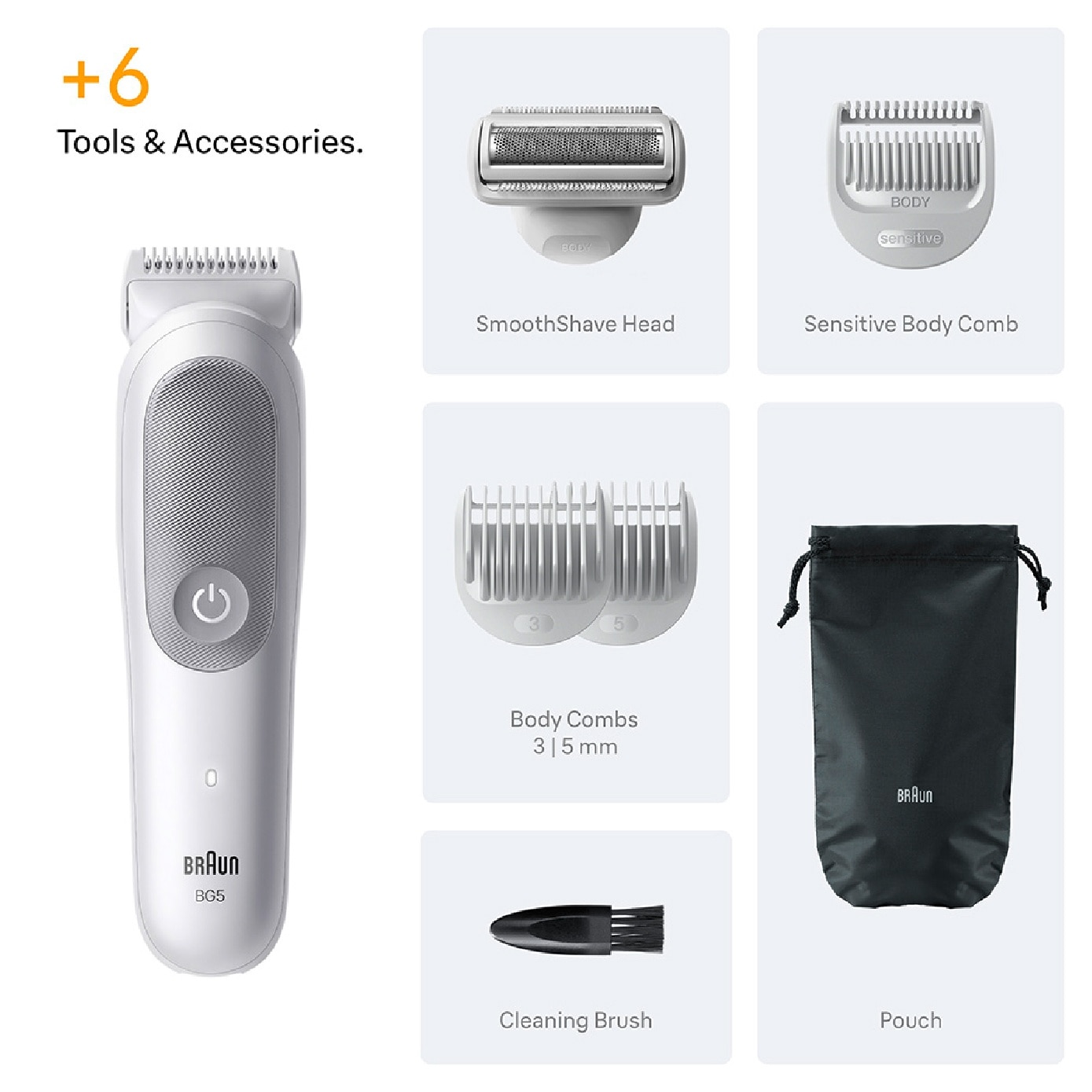 Series 5 BG 5550 Body Groomer Trimmer 1s