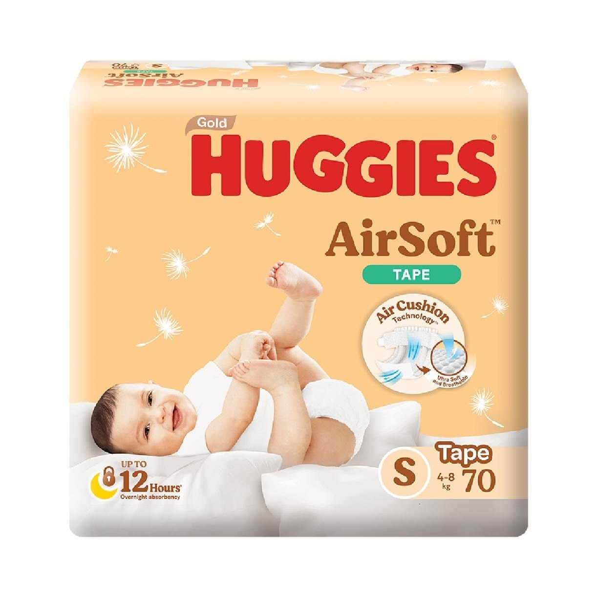 Huggies Airsoft Tape (Size S, 4-8kg) 70s