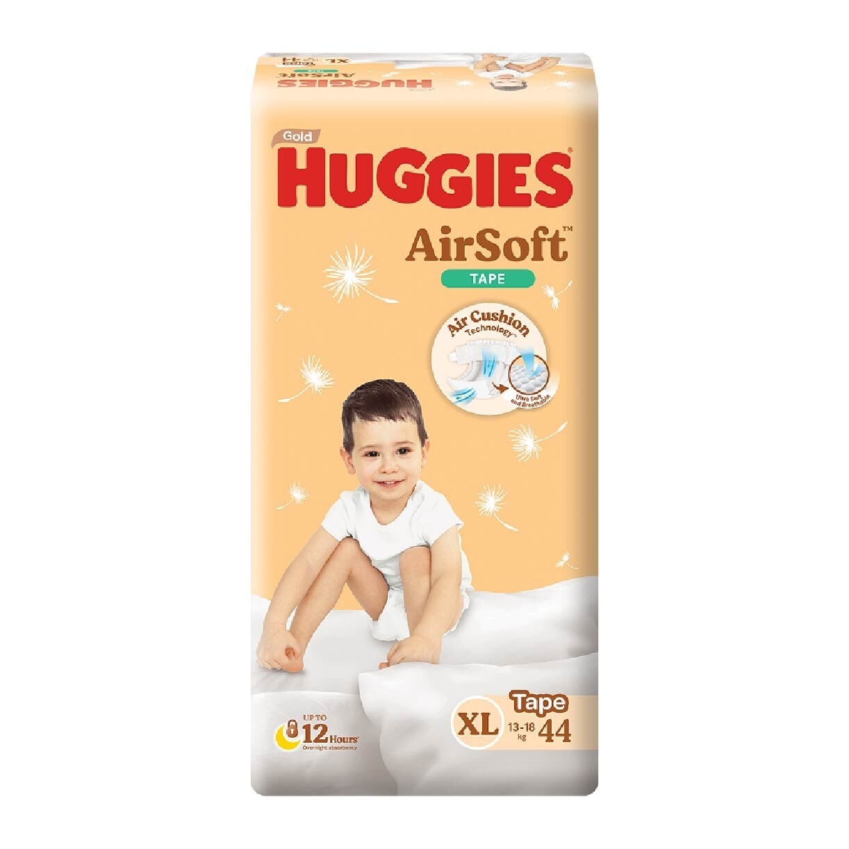 Huggies Airsoft Tape (Size XL, 13-18kg) 44s