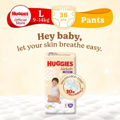 HUGGIES Airsoft Pants (Size L, 9 14kg) 36s image