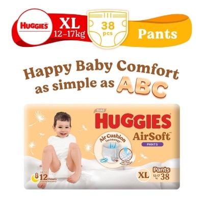 HUGGIES Huggies Airsoft Pants (Size XL, 12-17kg) 38s