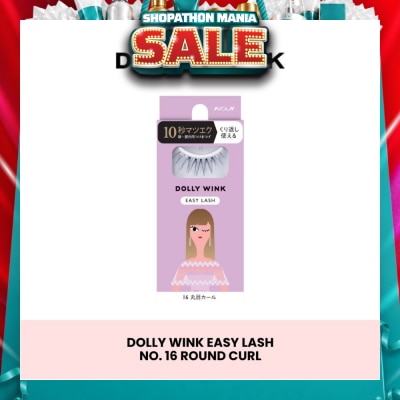 DOLLY WINK - Easy Lash 16 Round Curl (Center Lash) 1 Pair