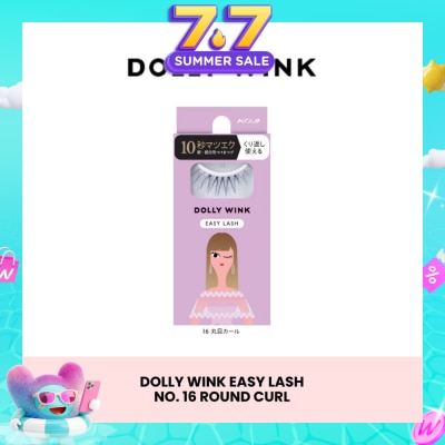 DOLLY WINK - Easy Lash 16 Round Curl (Center Lash) 1 Pair